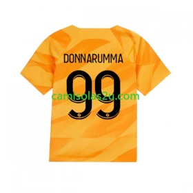 Camisolas de futebol Paris Saint-Germain Donnarumma 99 Guarda Redes Equipamento Alternativa 2023/24 Manga Curta